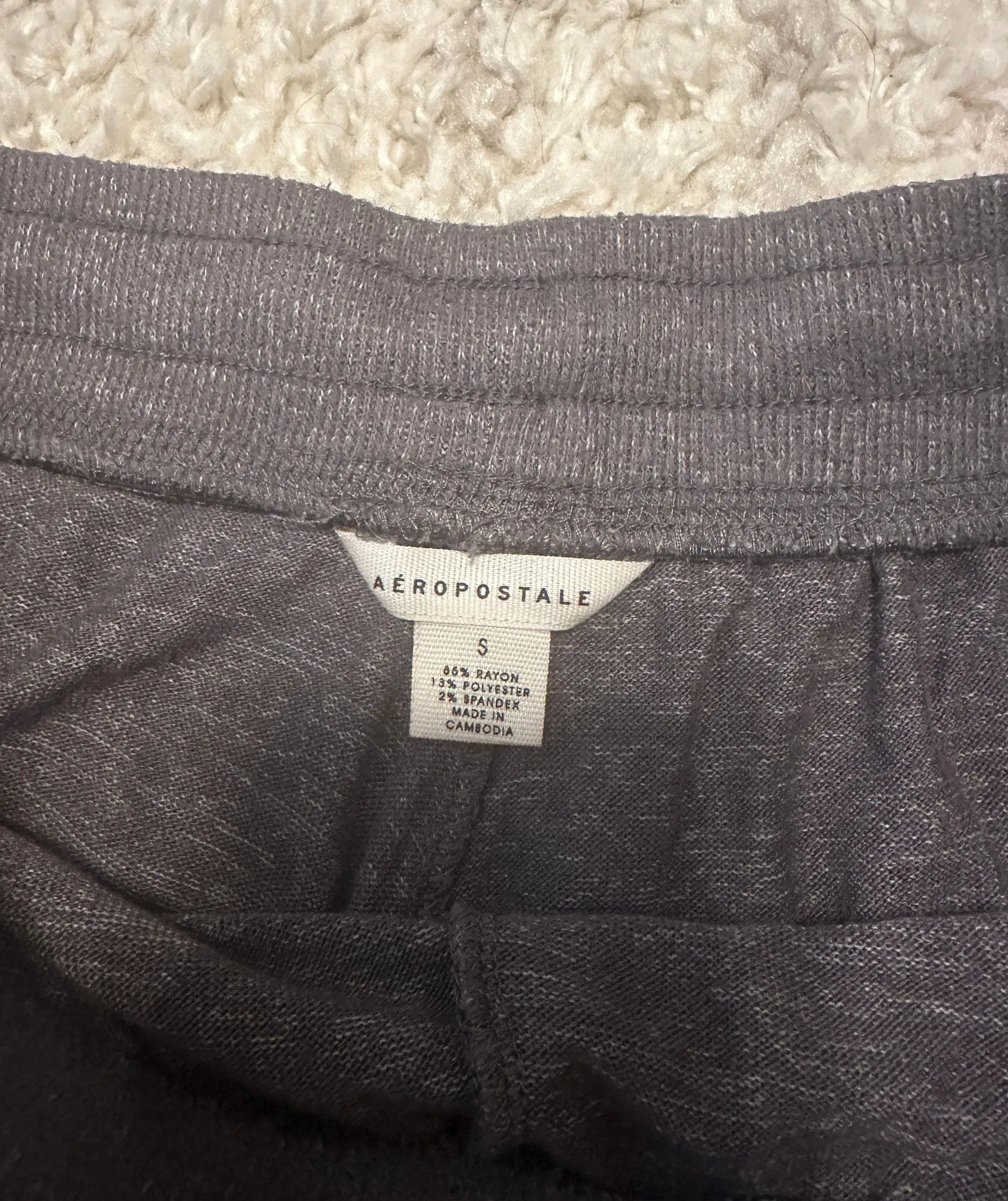 Gray Sleep Shorts - Image 3