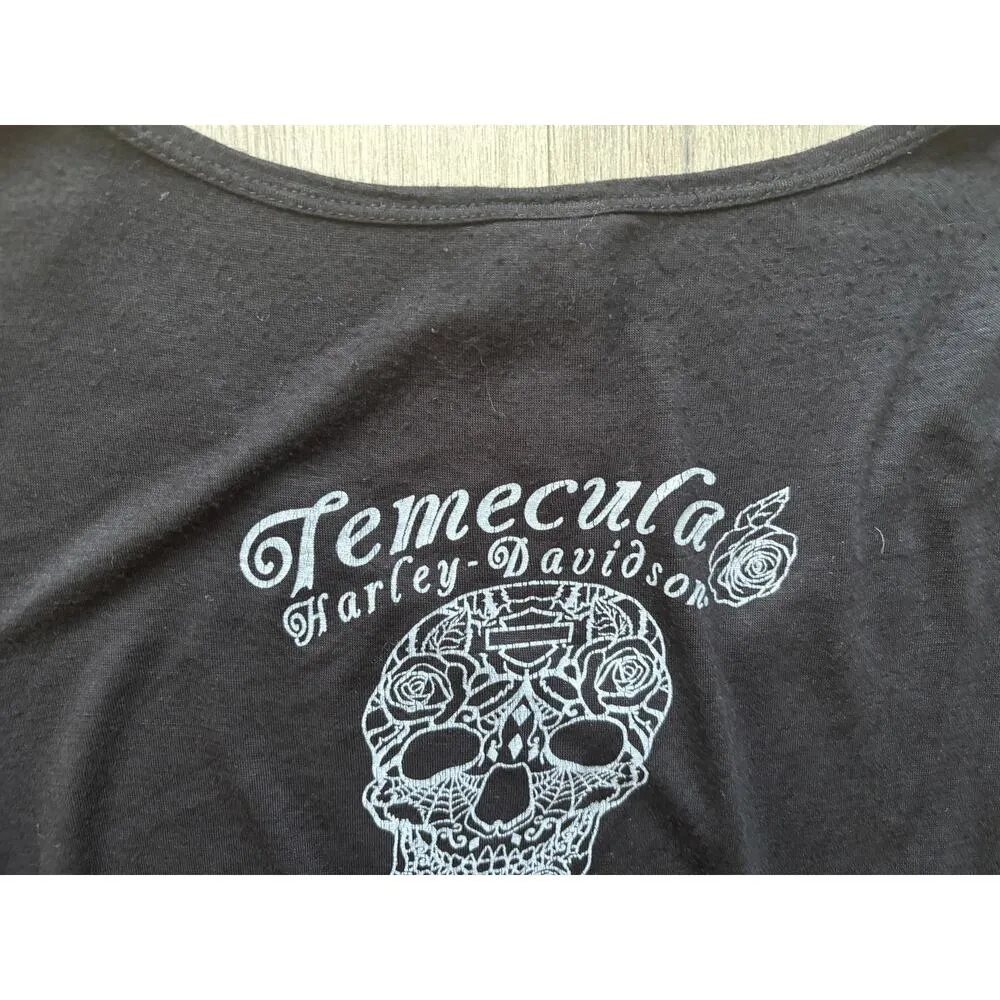 Harley Davidson Bling half sleeve top Large - Image 6