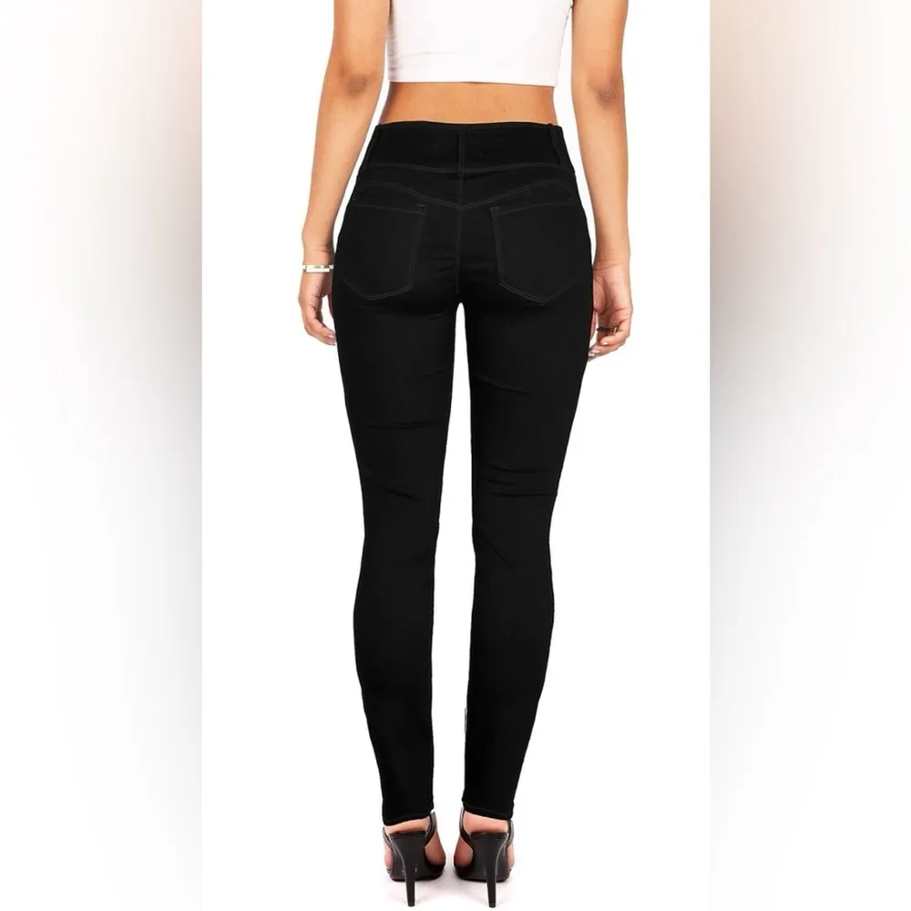 WAX Jeans Black Skinny Jeans | Size: 7 - Image 2