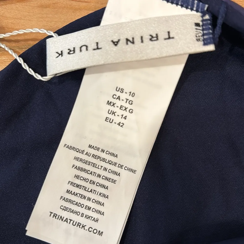 Trina Turk Navy and Multicolor Bikini - Image 6