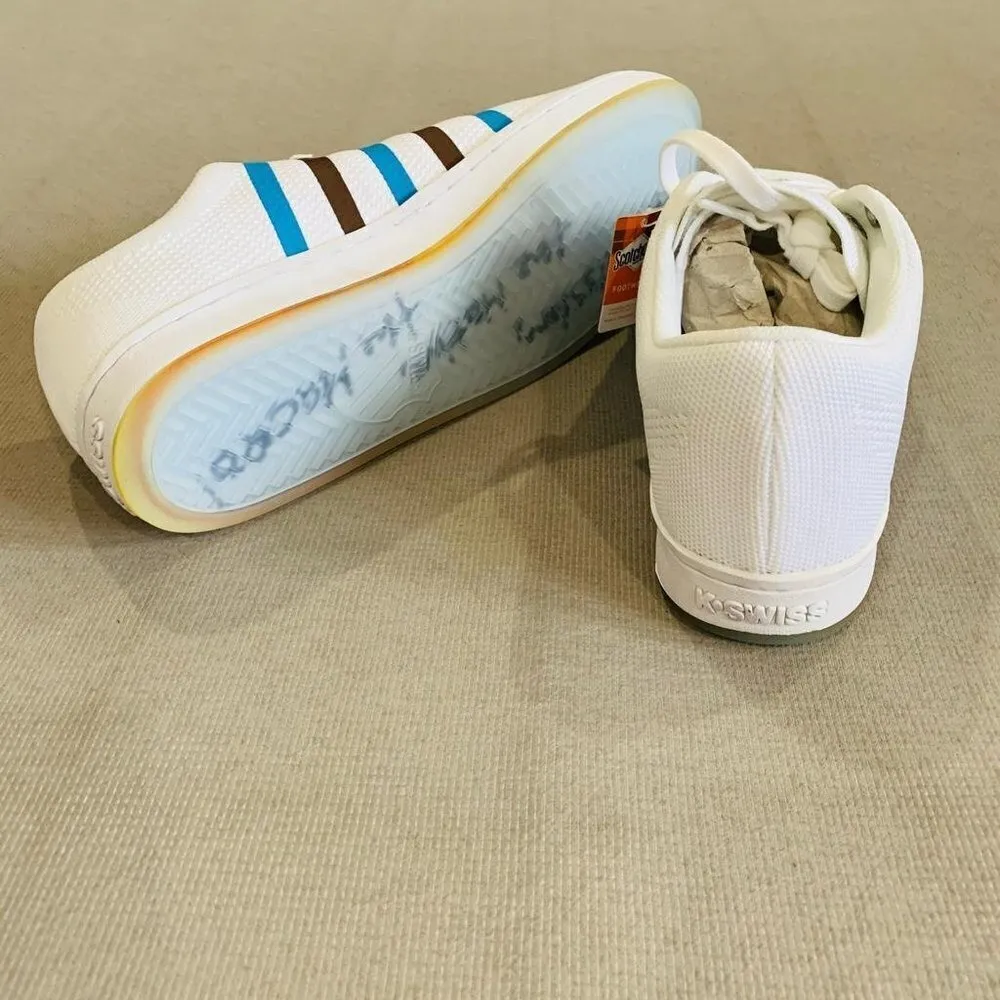 K-Swiss x Garyvee Clouds and Dirt Women's White Mesh Low Top Sneakers Size 7 - Image 5