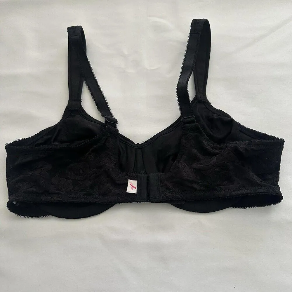 Wacoal Awareness 38C Black Bra Underwire Model 85567 Full Coverage - Image 3