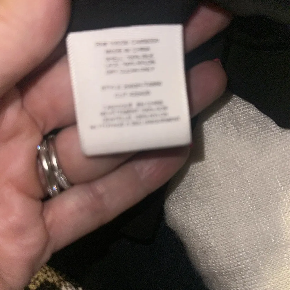 Joie black top lace front and along arm long sleeve chiffon Large $285 - Image 9