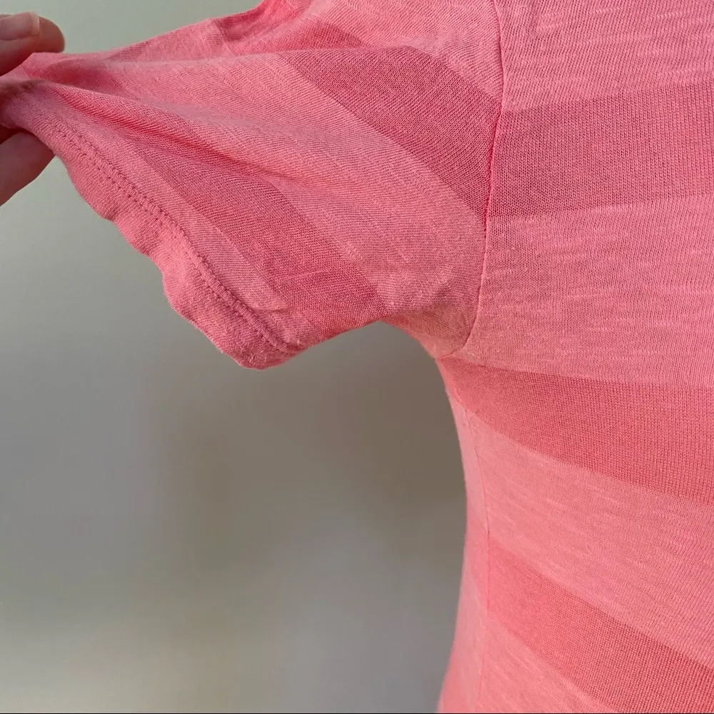 Victoria’s Secret Stripe T-shirt Burnout - Image 4