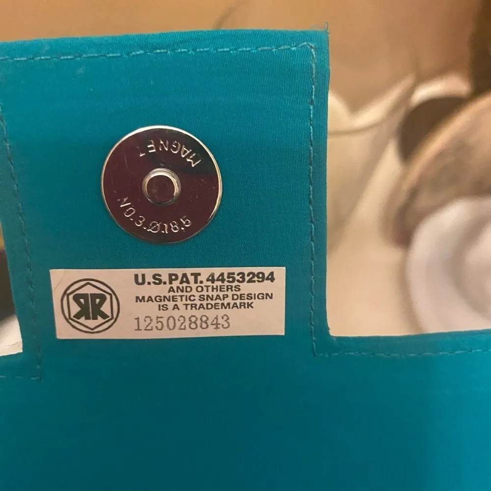 NWT DIANE GILMAN TEAL GREEN HANDBAG - Image 8