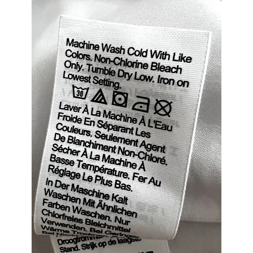 J.Crew Sydney pants size 18 white dress lined cropped wide leg career basics - Image 8