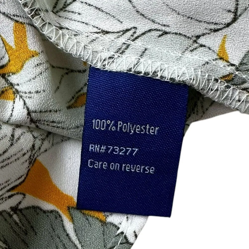 Apt. 9 Green Tropical Blouse Women Basic Top Size XXL NWT | 20-33 - Image 5