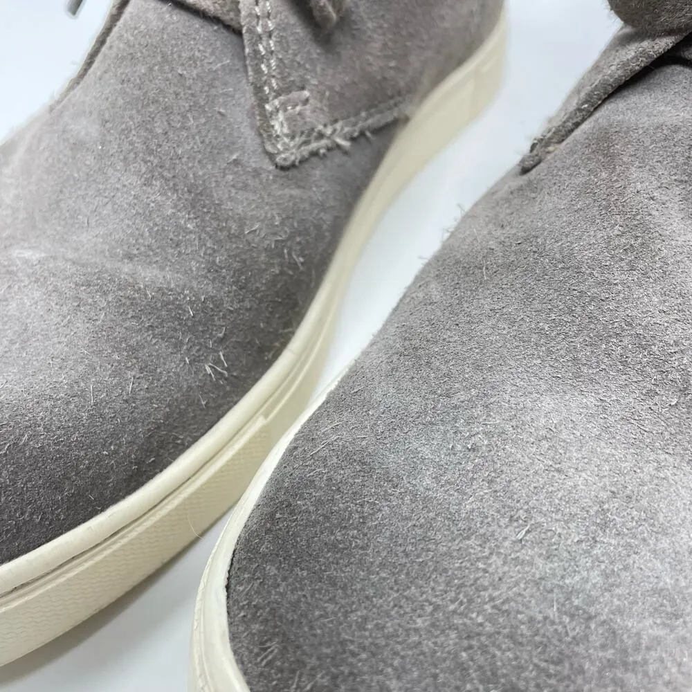 Gemma Dark Gray Suede Leather Chukka Ankle Boots Sneakers womens 7.5 - Image 7