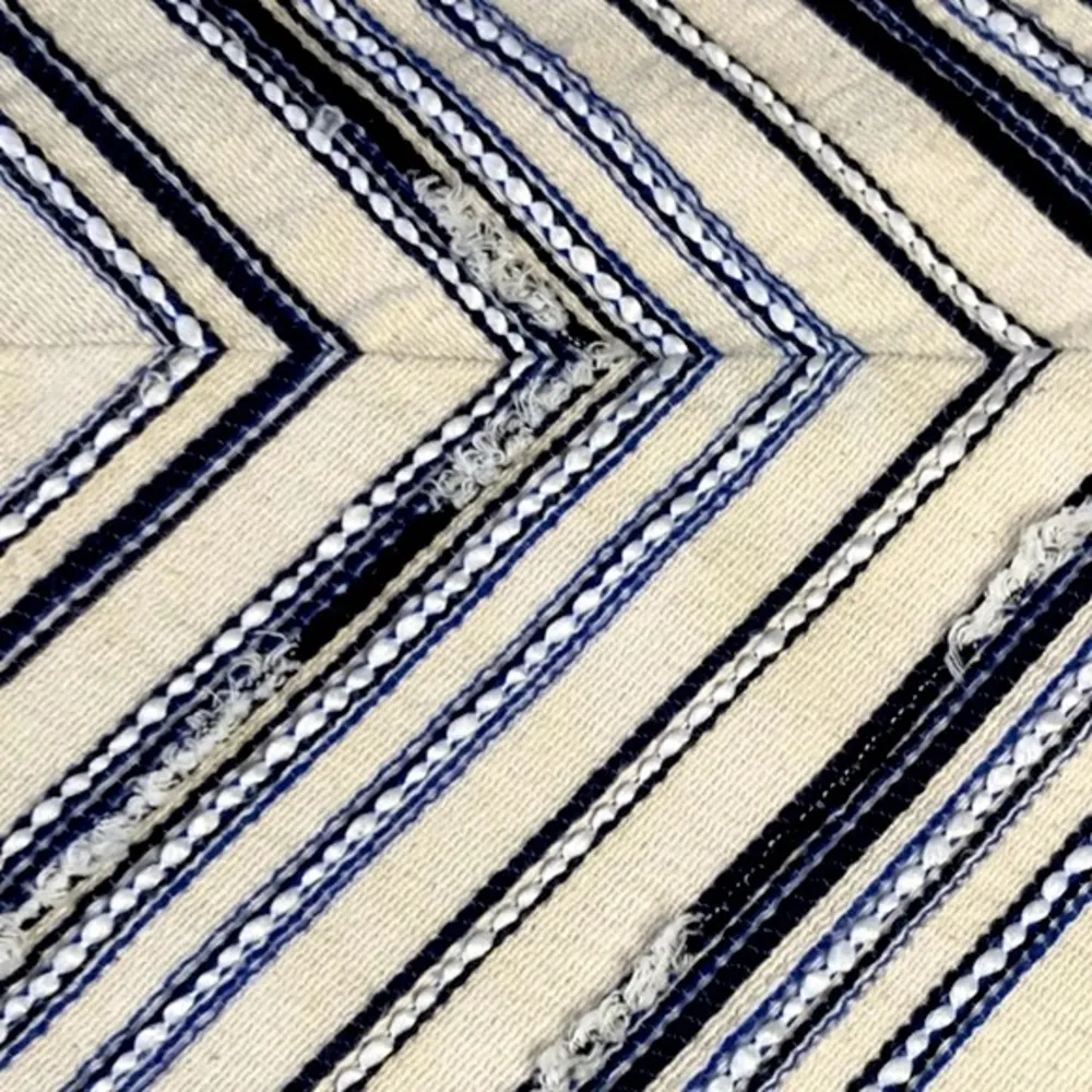 BASIC Collection Mini Skirt Blue V stripes - Image 5