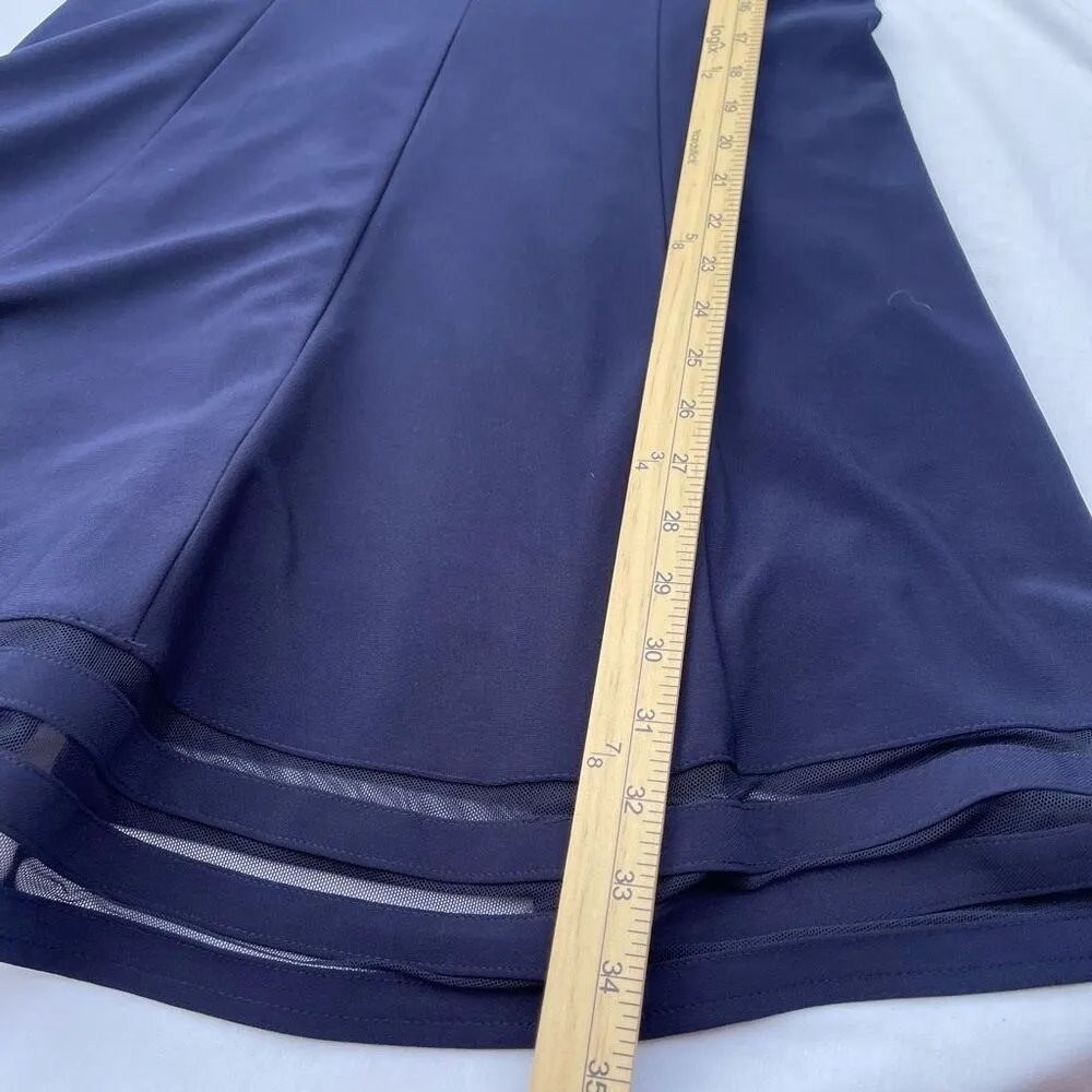 NWT Jessica Howard size 10P fit n flare dress. Lined cut out stripes on sleeves - Image 3