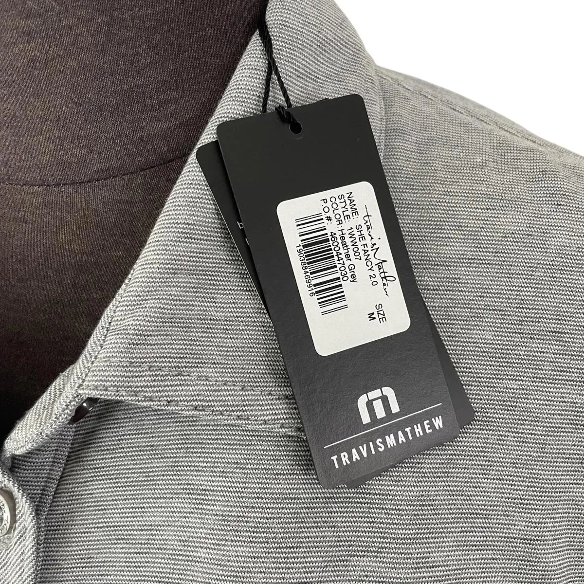 Travis Mathew She Fancy 2.0 Golf Polo Shirt LA Kings Women's Size Medium NWT - Image 5