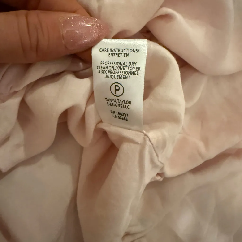 TANYA TAYLOR Anastasia floral-print wrap dress size - Image 7