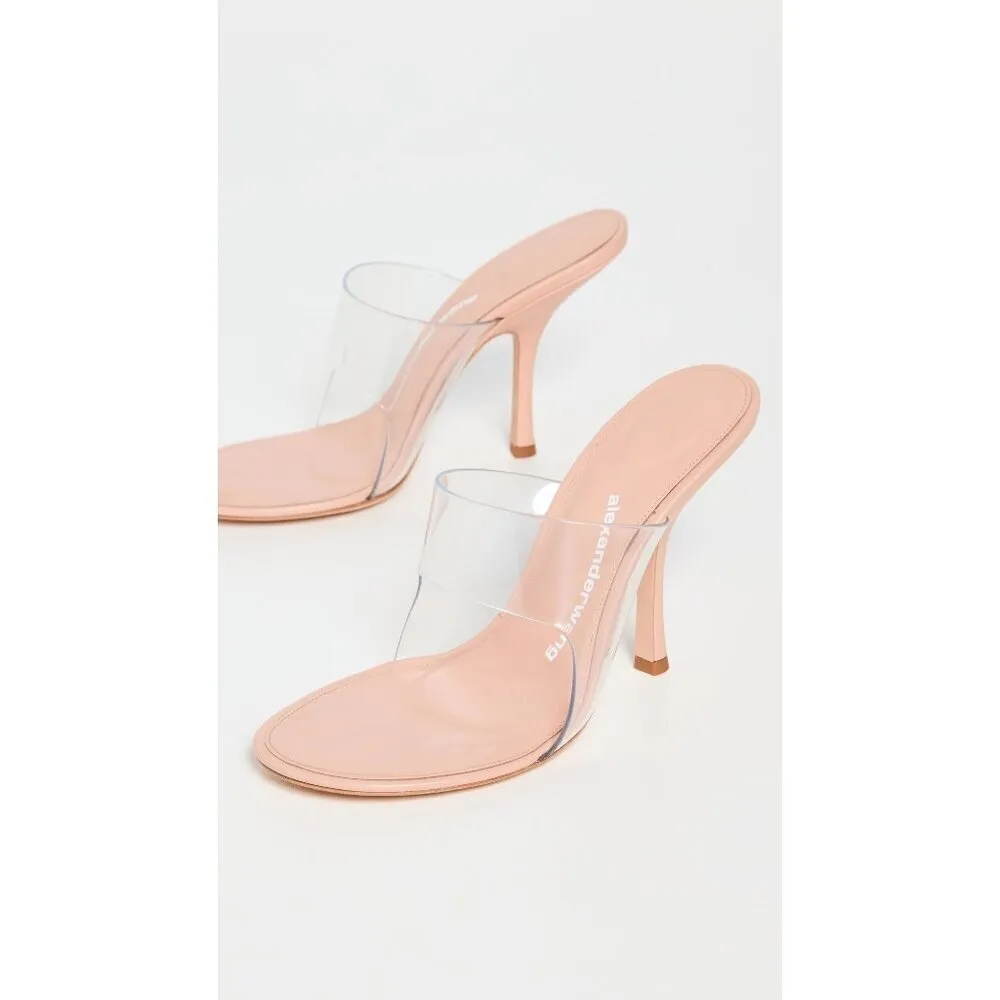 ALEXANDER WANG Nudie Sandals in Peachy Nude 36 6 With Box Womens High Heels - Image 3