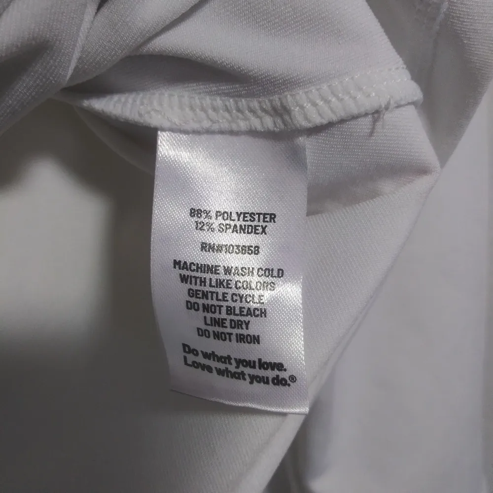 Life is Good Rash Guard Women Long Sleeve UPF 50 Summer White Vacation Size M - Image 4