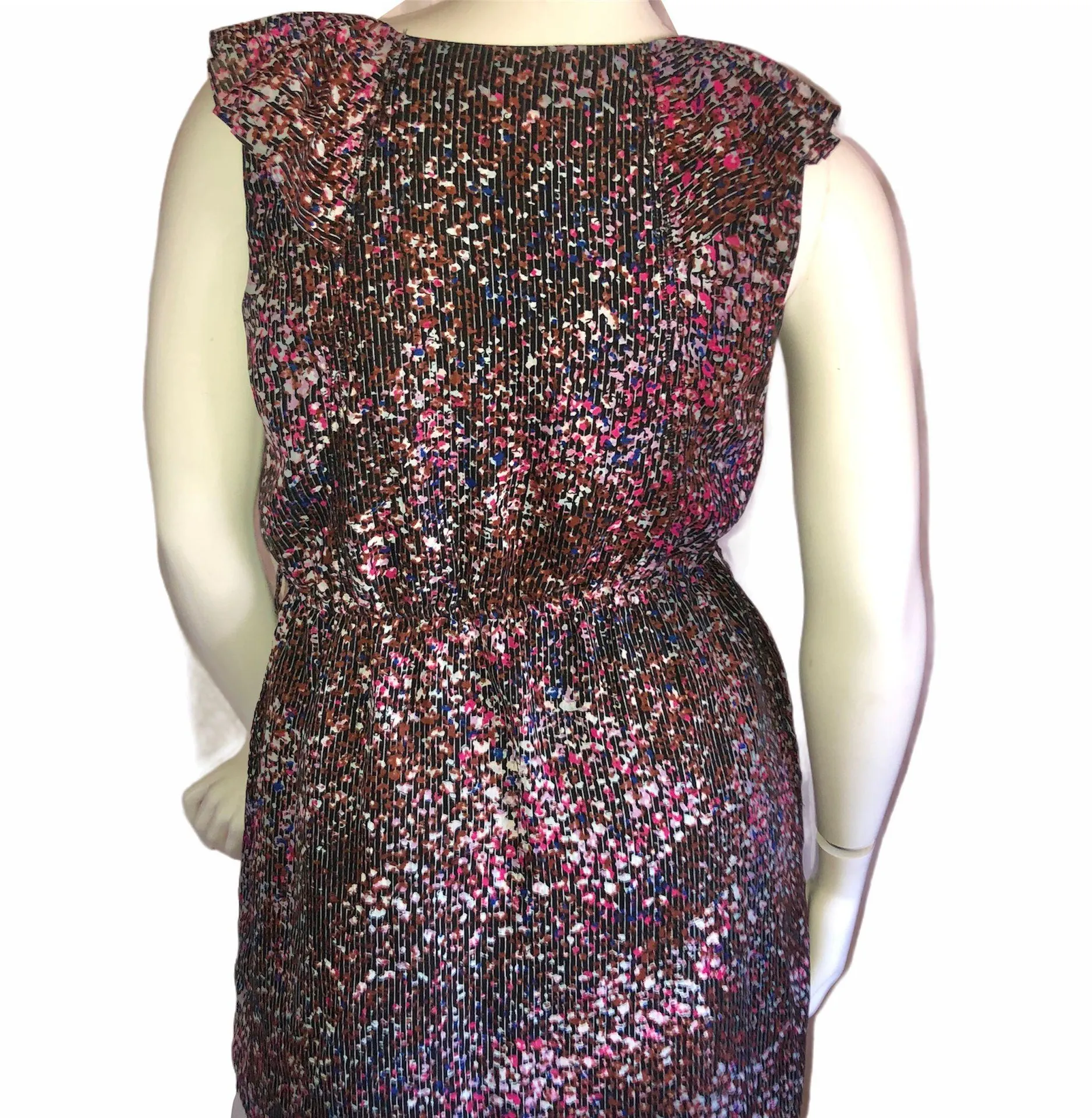 Sleeveless Print Dress - Image 2