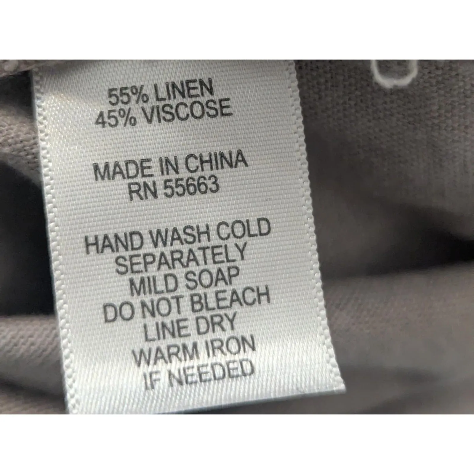 Sigrid Olsen Linen Blend Embroidered Maxi Tunic Dress XS Coastal Boho - Image 5