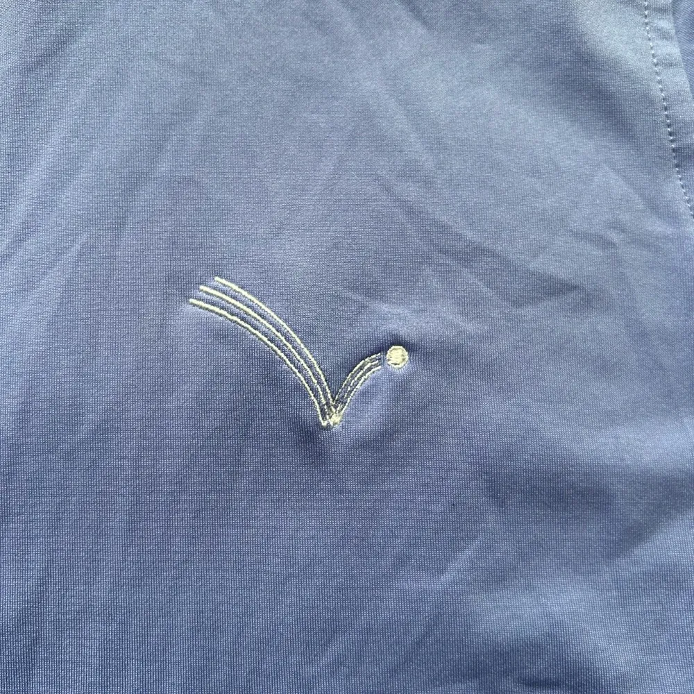 Peter Millar Blue Polo Shirt Classic Design - Image 7