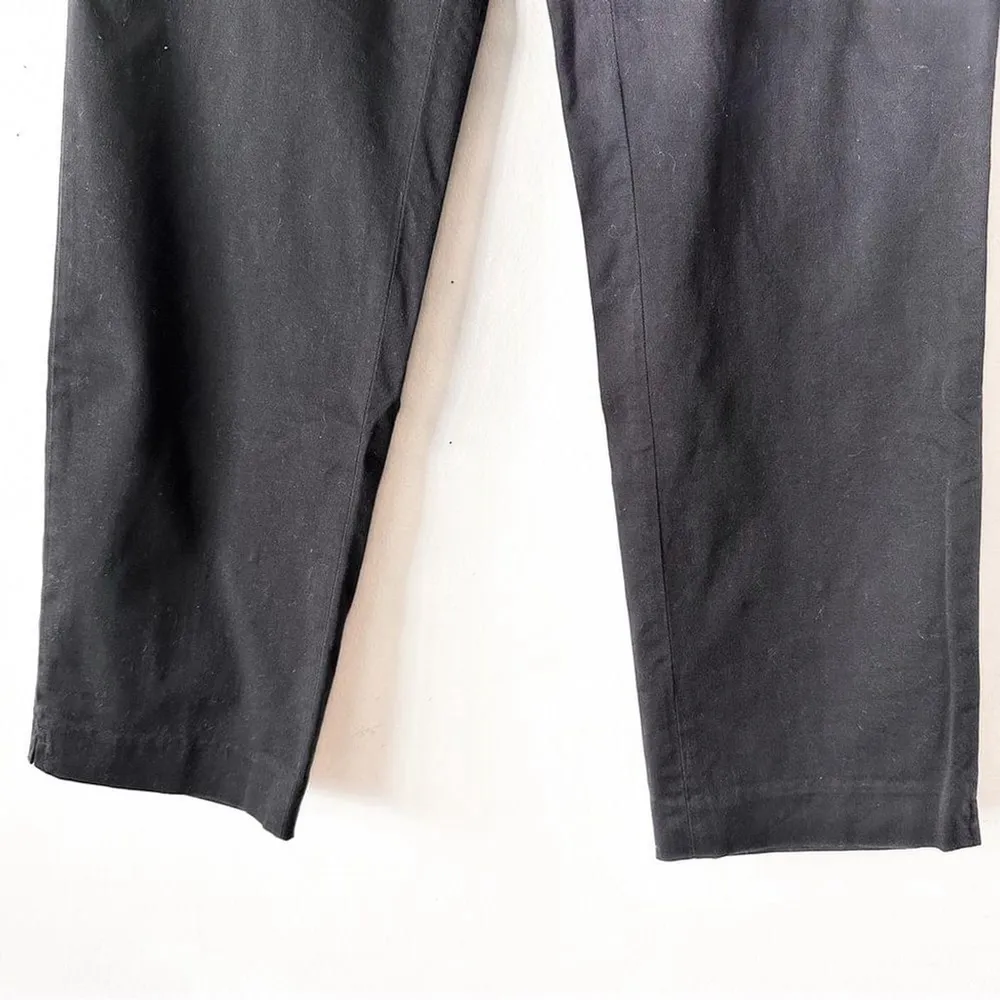 J. Jill Black Stretch Slim Ankle Pants Size 8 Cotton Blend - Image 3