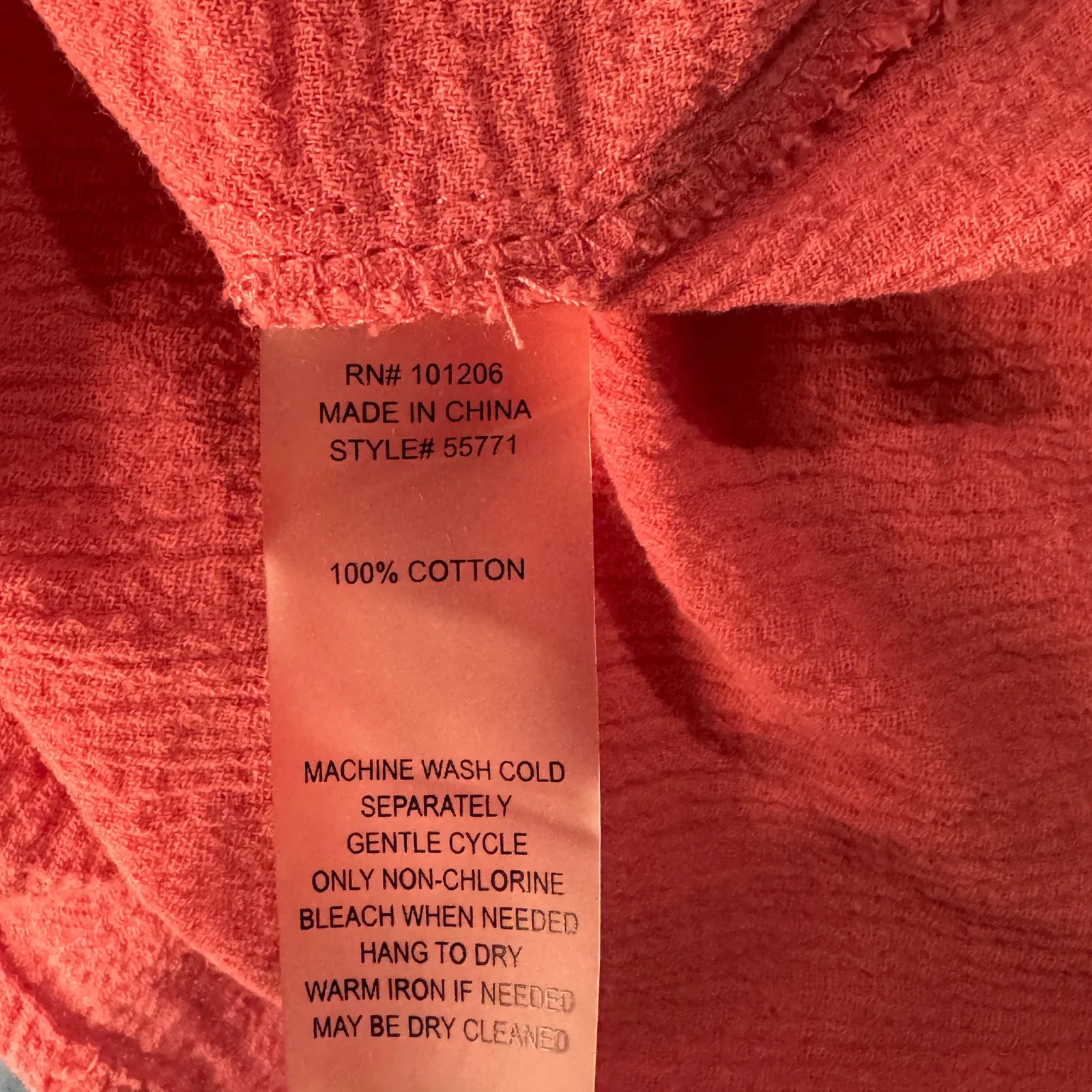 Soft Surroundings 3X-Large Glam Gauze Tunic Top Button-Up Long Roll-Tab Sleeves - Image 10