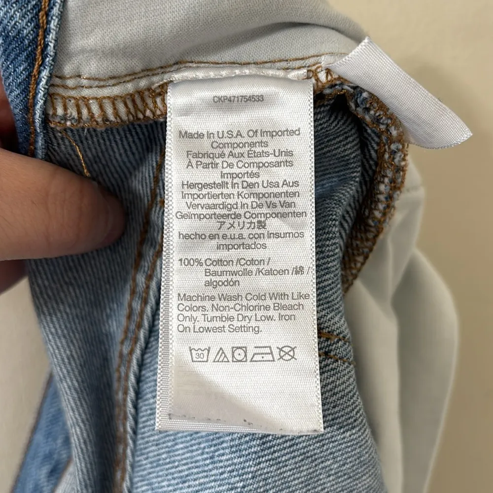 Madewell The Slouchy Boyjean Rosewell Wash Denim Jeans Size 31 - Image 14