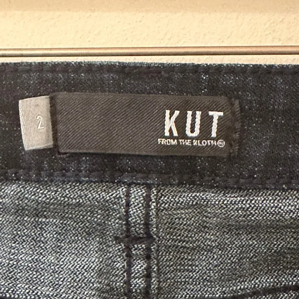 Kut from the Kloth Catherine Boyfriend Jeans sz 2 Dark Wash - Image 4