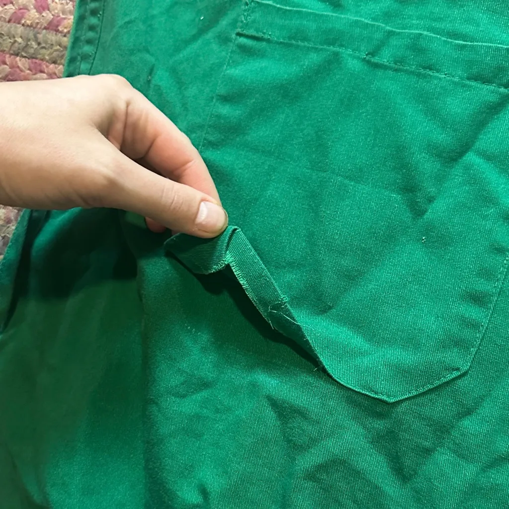 AUTHENTIC STARBUCKS GREEN BARISTA APRON COSTUME - Image 2