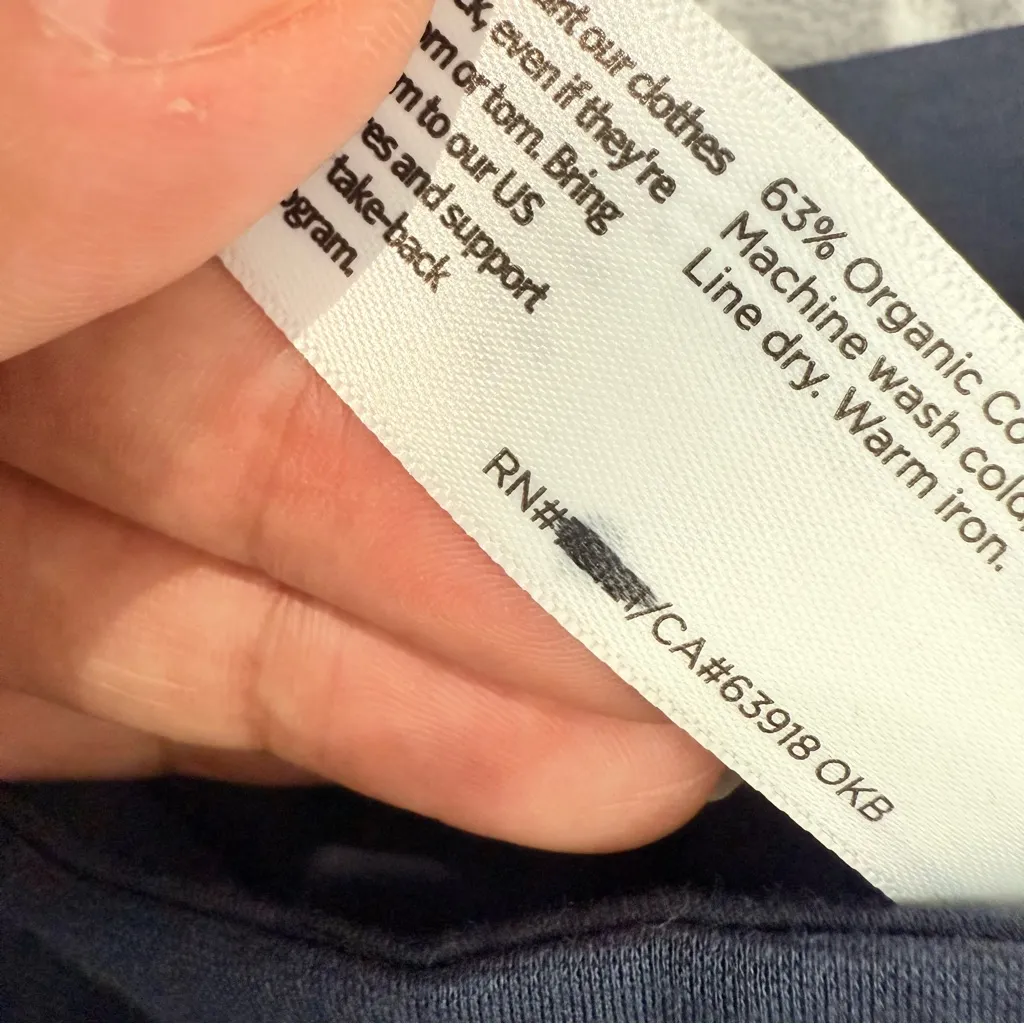 NWOT Eileen Fisher Cotton Blend Ponte Slim Pant In Ocean‎ Blue Size X-Large - Image 6