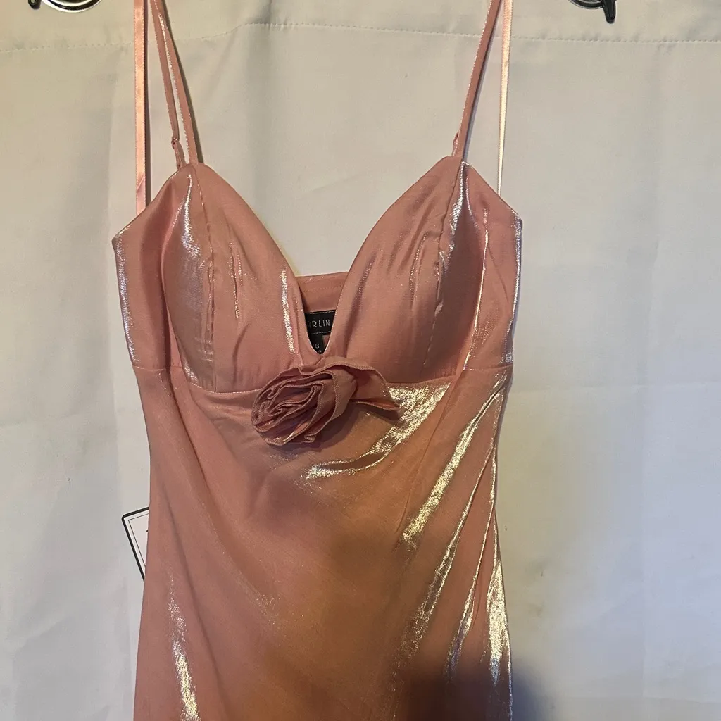 B Darlin Pink Maxi Dress - Image 5