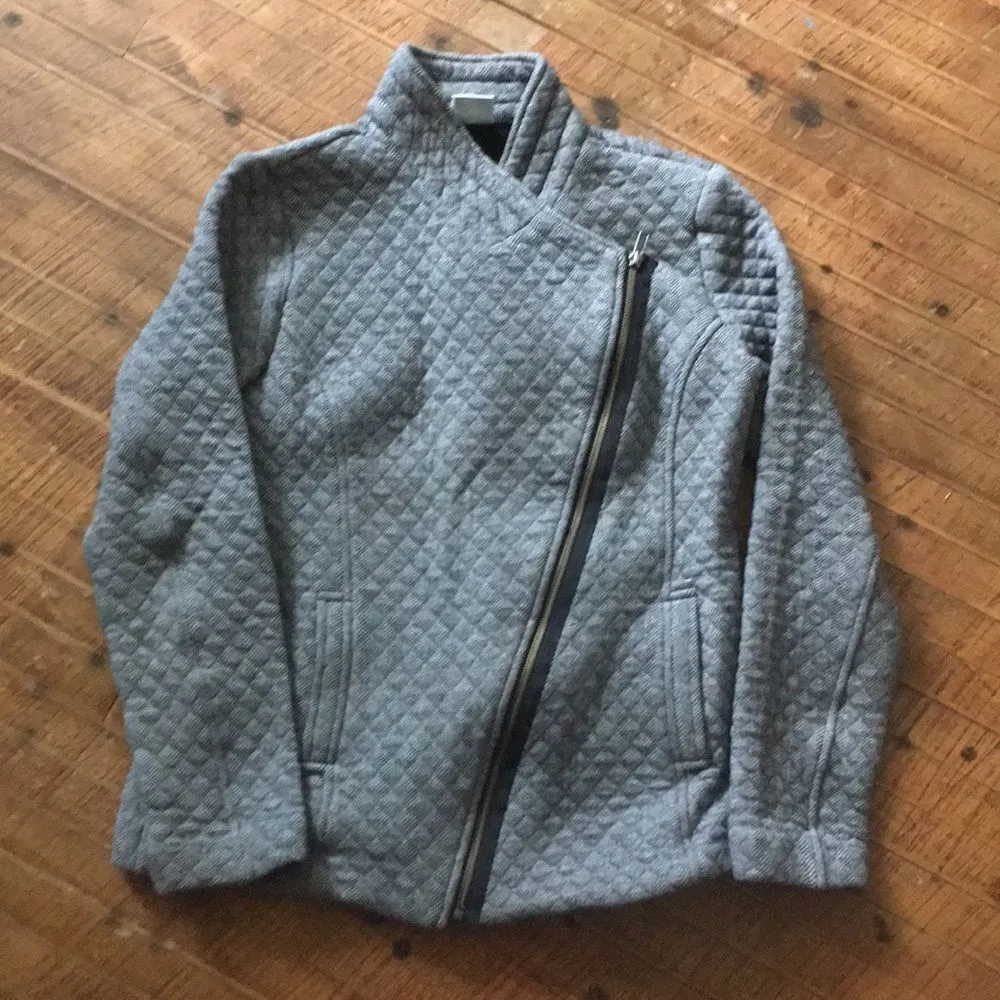 CAbi quilted asymmetrical S elevated basics Moto Jacket - Image 2