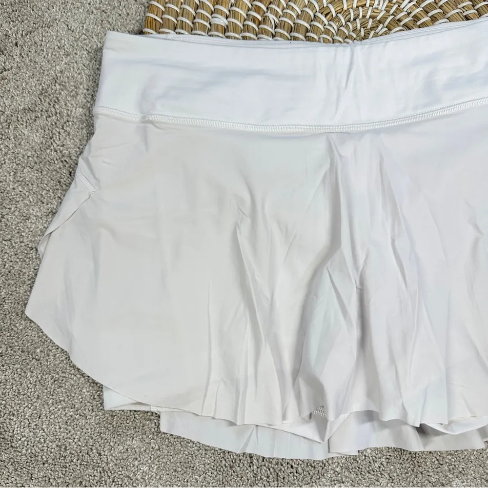 Women’s Quick Pace Skirt Skort 13" White Size 8 - Image 5