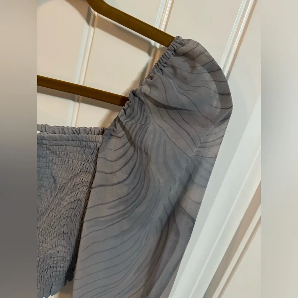 Aritzia Wilfred Saga Blouse Granite - Image 3