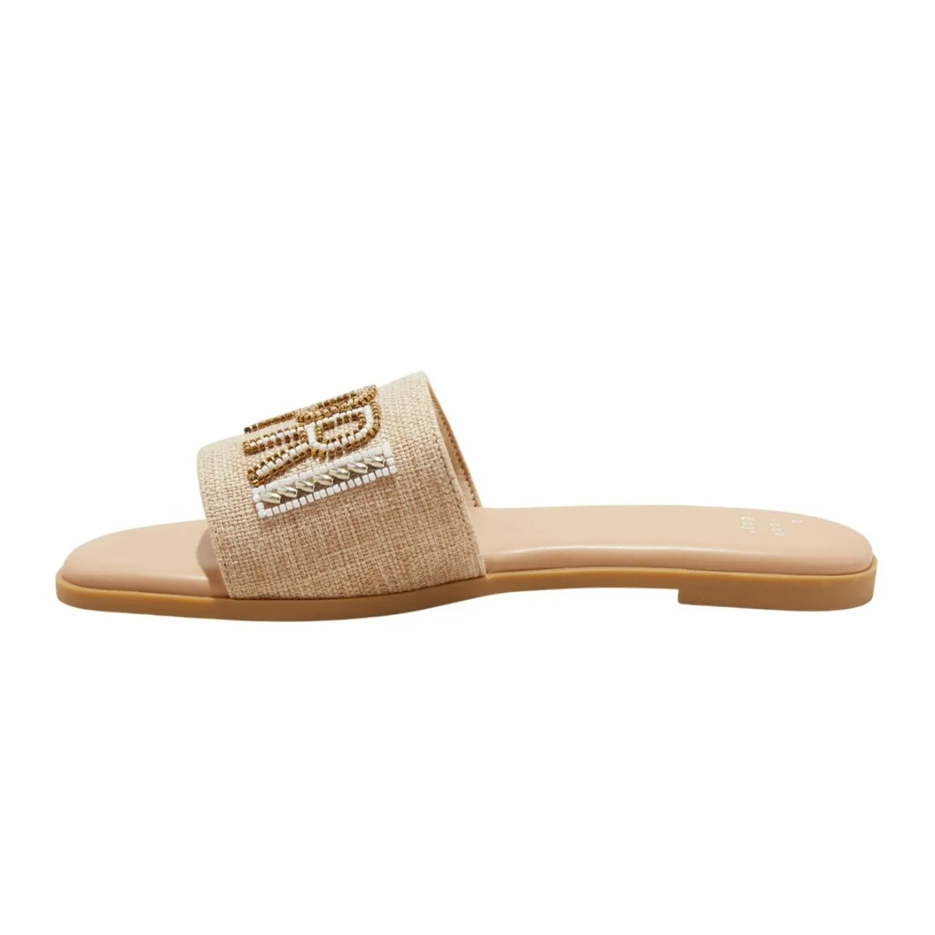 A New‎ Day Capri Beaded Slides Sandals - Women's Slip On Summer Flats - Image 4