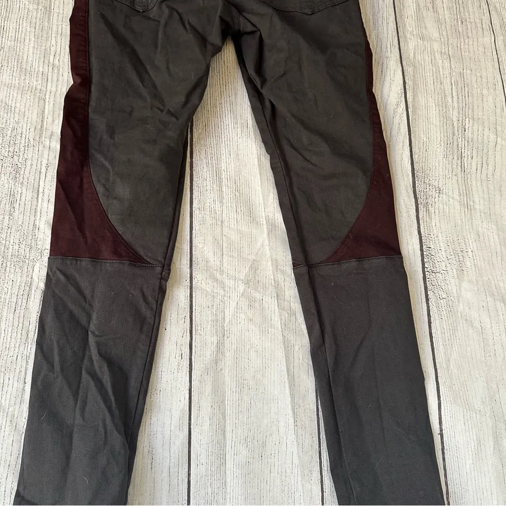 Rag & Bone burgundy gray two tone pants jeans size 29 - Image 13