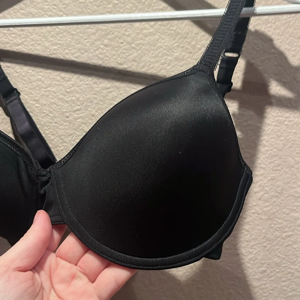 Essential Bodywear Bra EBW 2107 Black Lined Underwire Katie Size 32D - Image 4