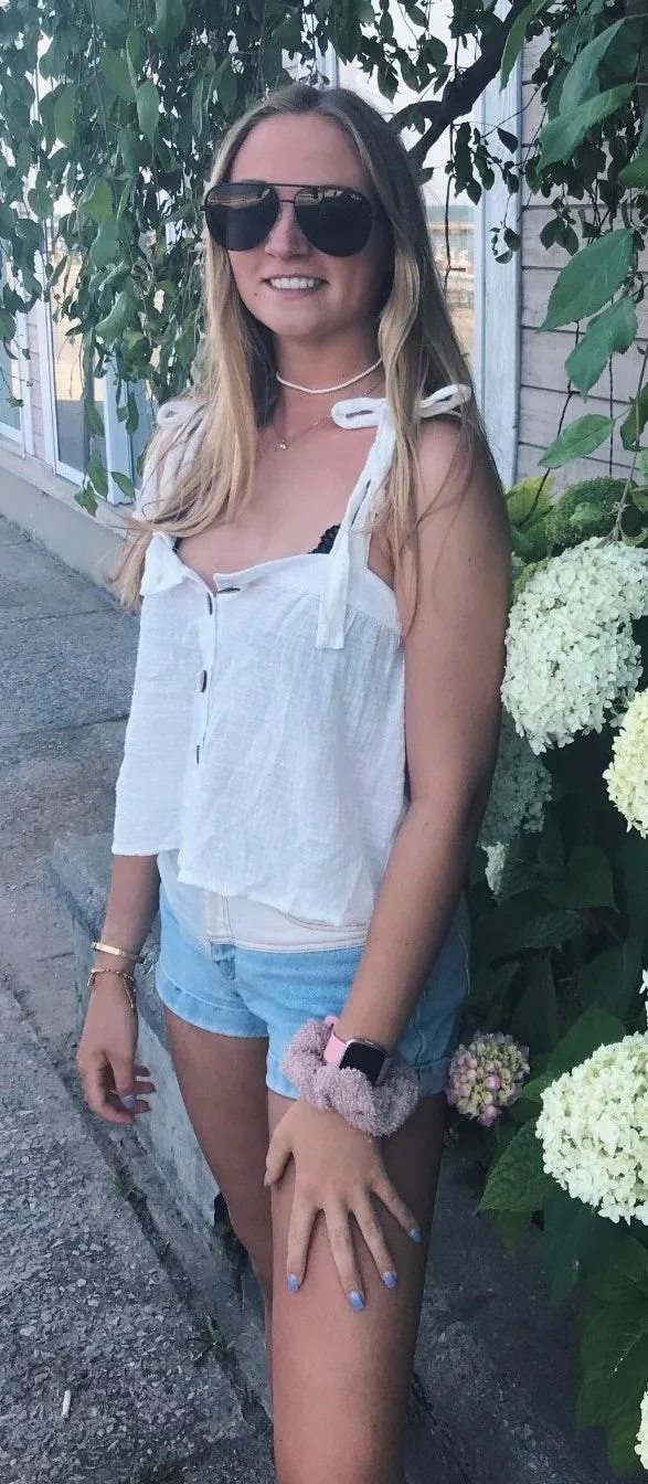 White Button Tank  - Image 2