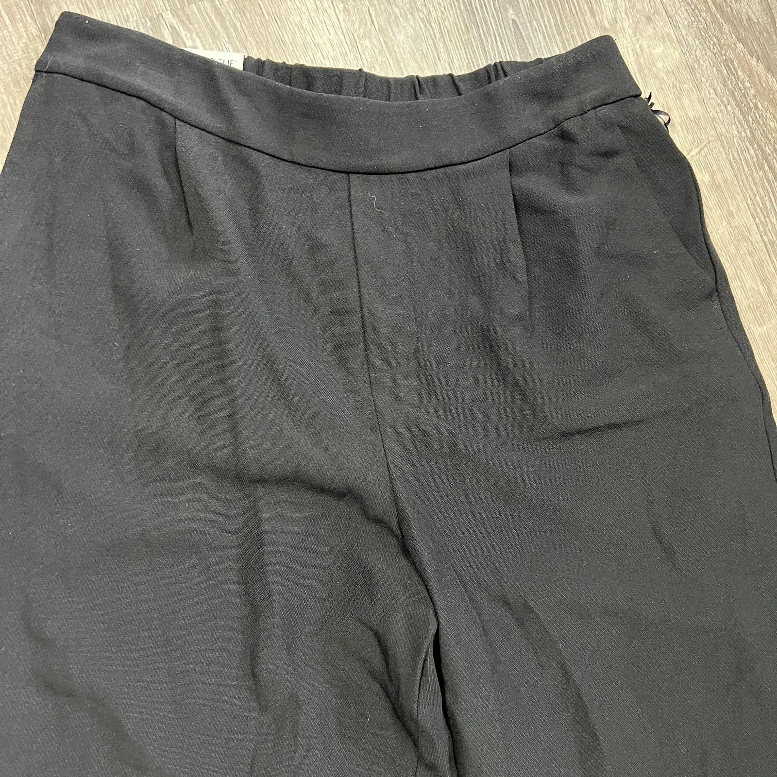 Prologue Women's Black Pleated Straight Leg Ankle Trousers - Size Large - NWT - Image 10