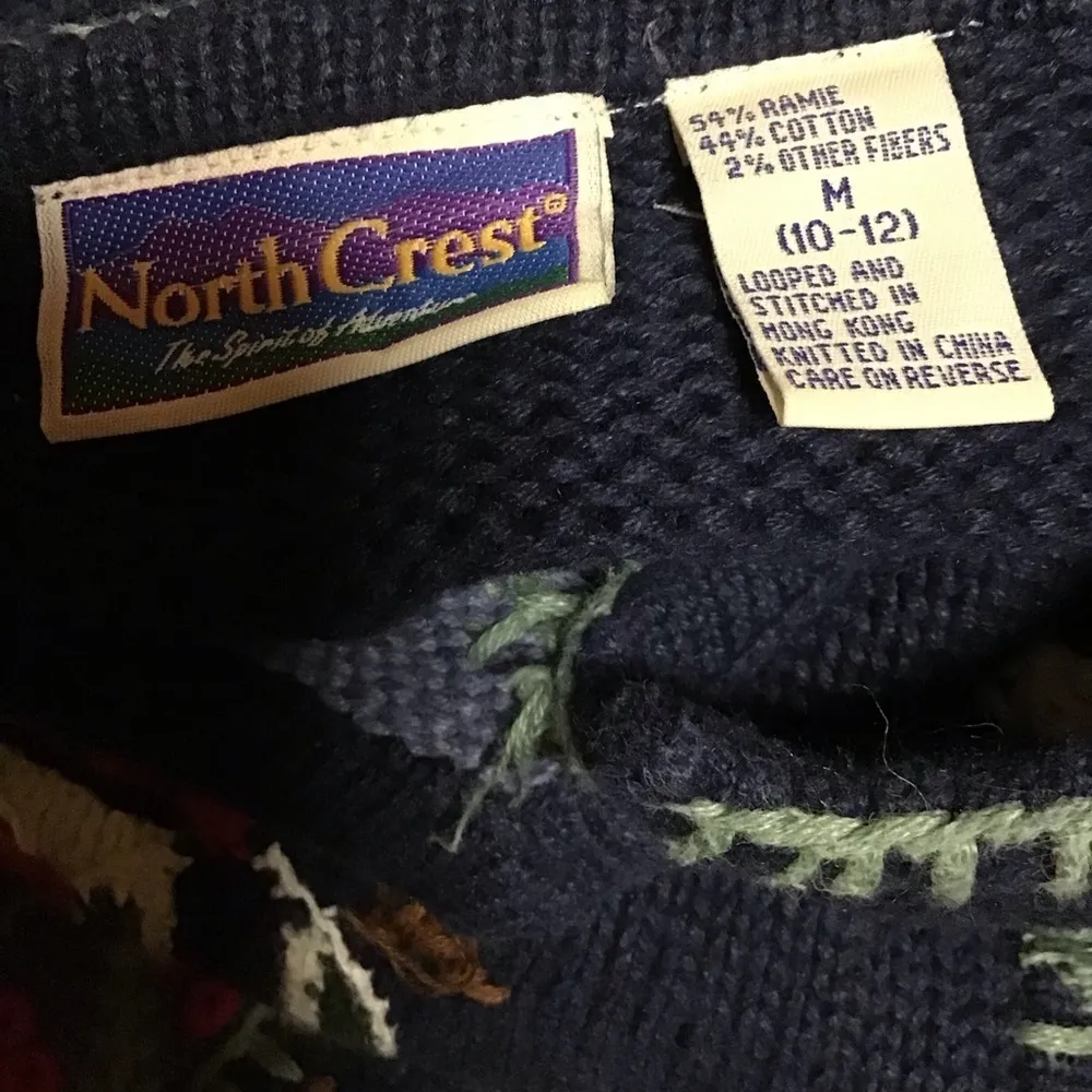 Retro Y2K snowman holiday cardigan sweater Size M - Image 2