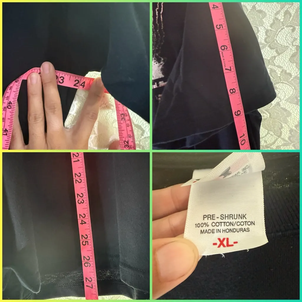 The Rolling Stones Black Tee a bigger bang concert tee shirt XL like new - Image 3