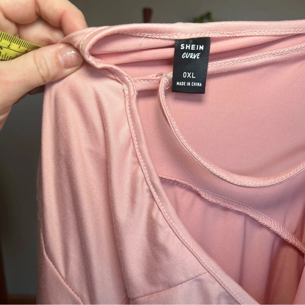 NWOT Shein Curve Cross Chest Stretchy and Beautiful Pastel Midi Dress NEVER WORN - Image 7