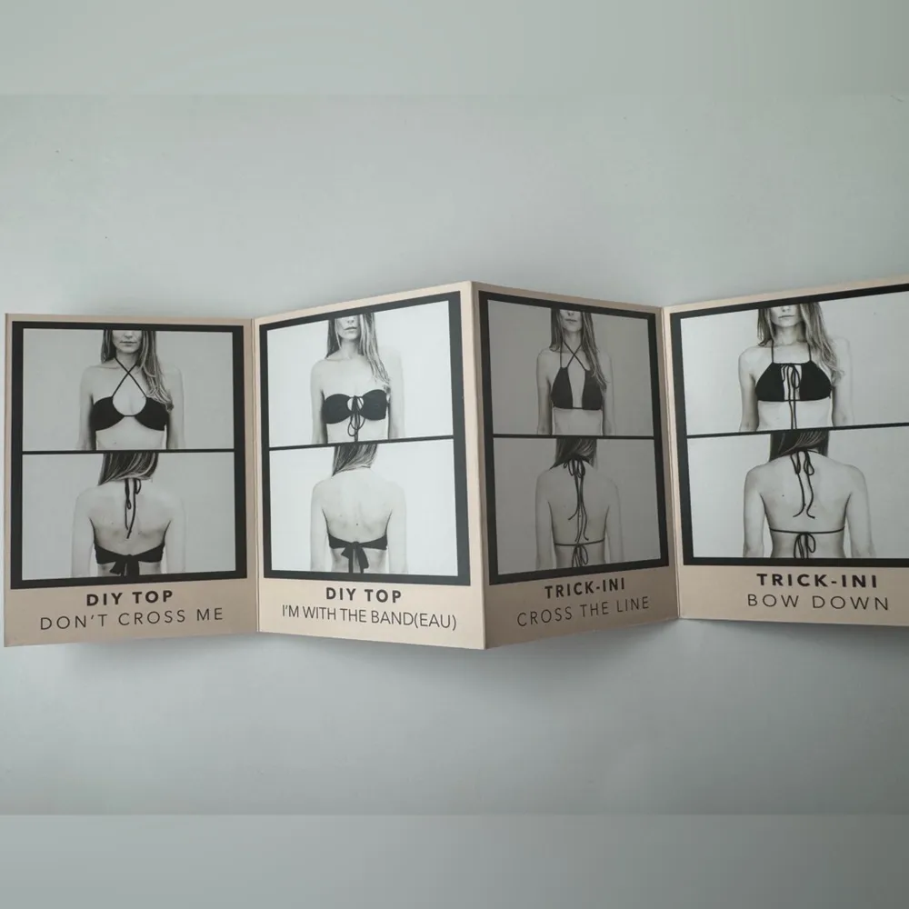 NWT We are HAH XL Free People Reversible Top Swim Dusty Rose Shroom Combo Size S Tan - Image 5