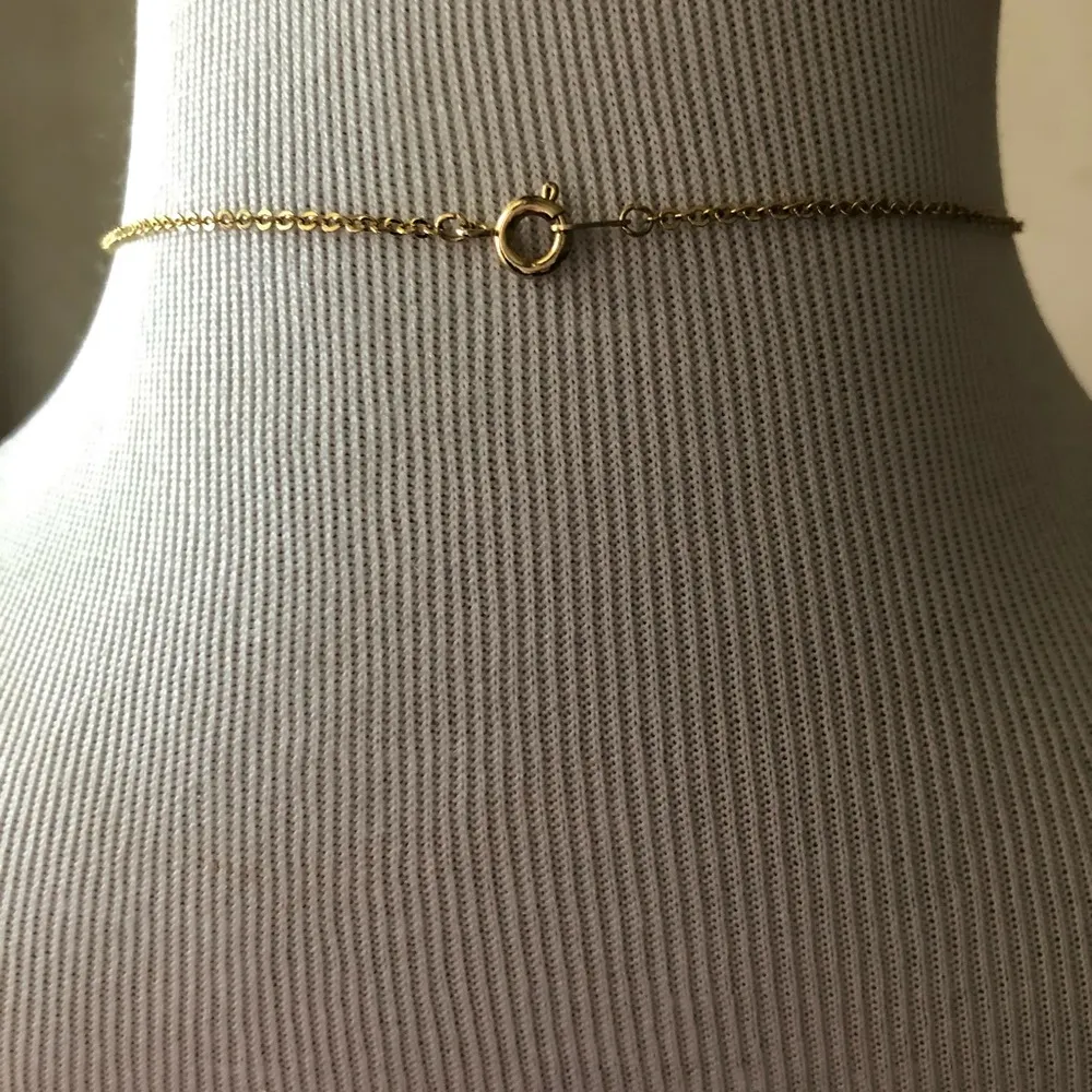 Beautiful Delicate Chain Necklace Gold - Image 2