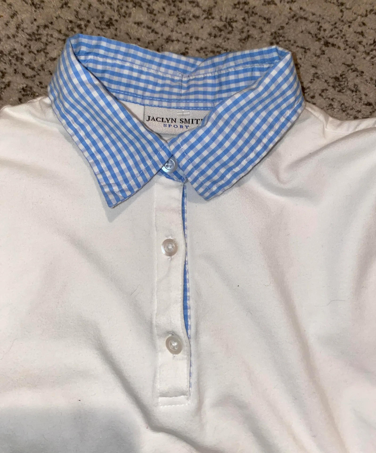 Jaclyn Smith Part Button Up Tee Shirt Top - Image 2