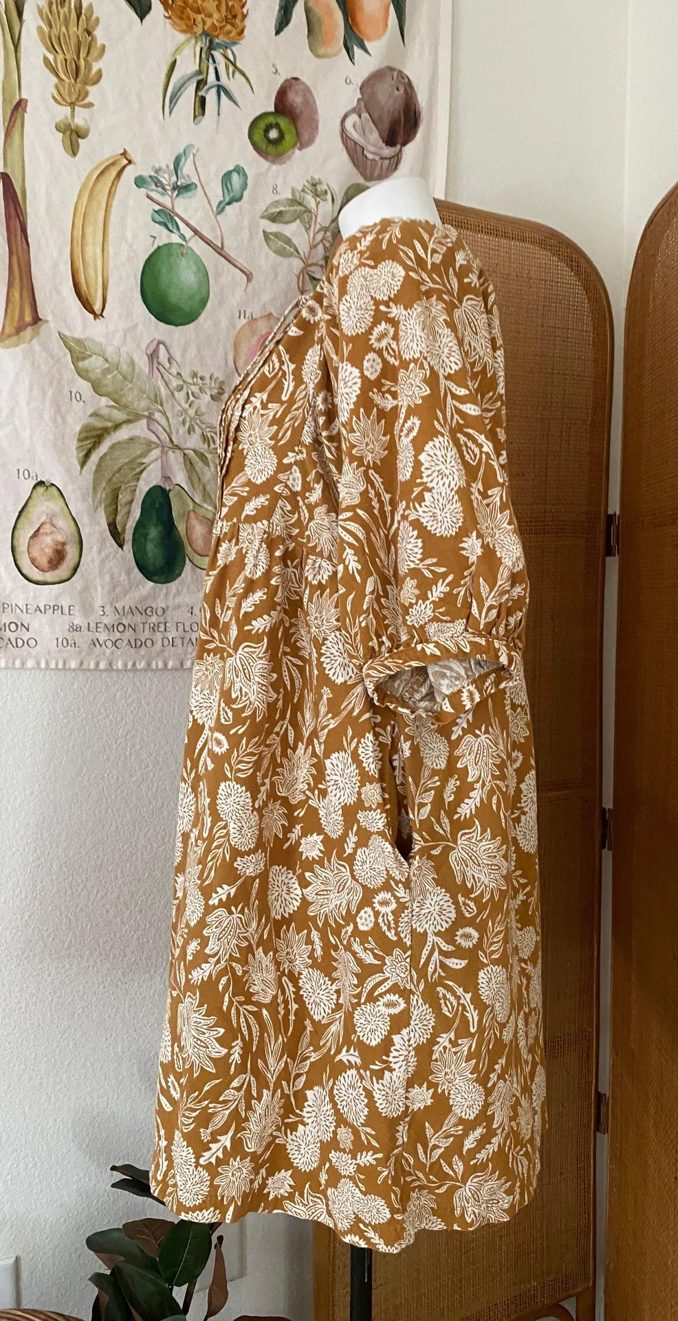 Universal Threads Babydoll floral mini puff sleeve dress - Image 4