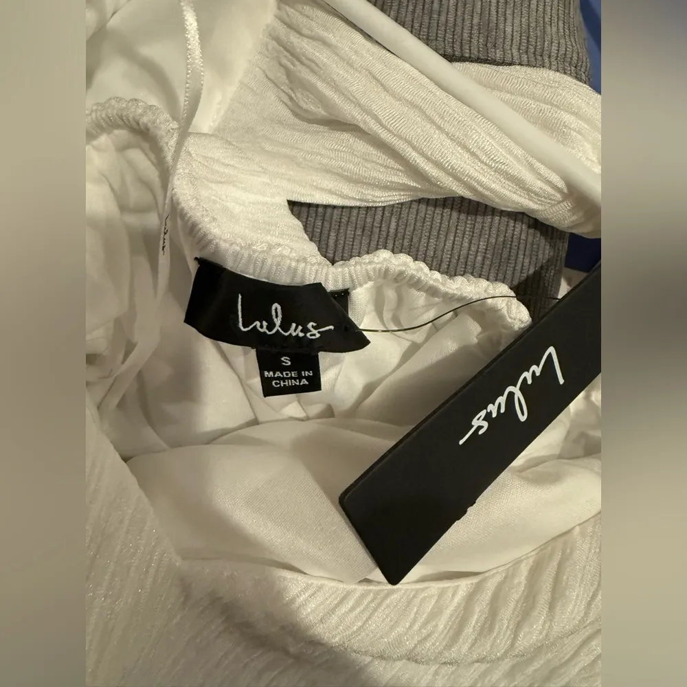 Lulu's Dress Spaghetti Strap V-Neck Asymmetrical - Image 3