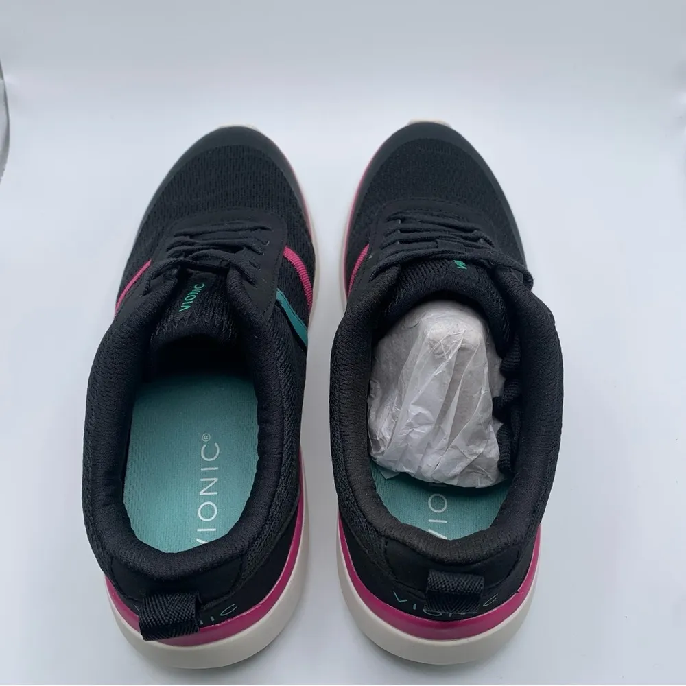 New Vionic Women's Vortex Jolisa Lace Up Knit Athletic Shoes size 6 black 1299 - Image 6