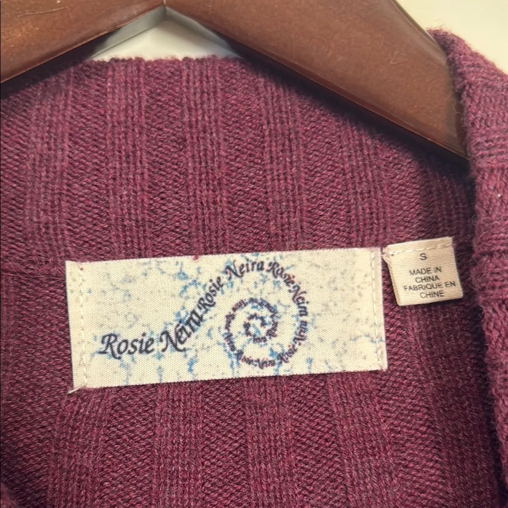 Rosie Neira Elegant Ribbed Knit Sweater Dress - Image 2