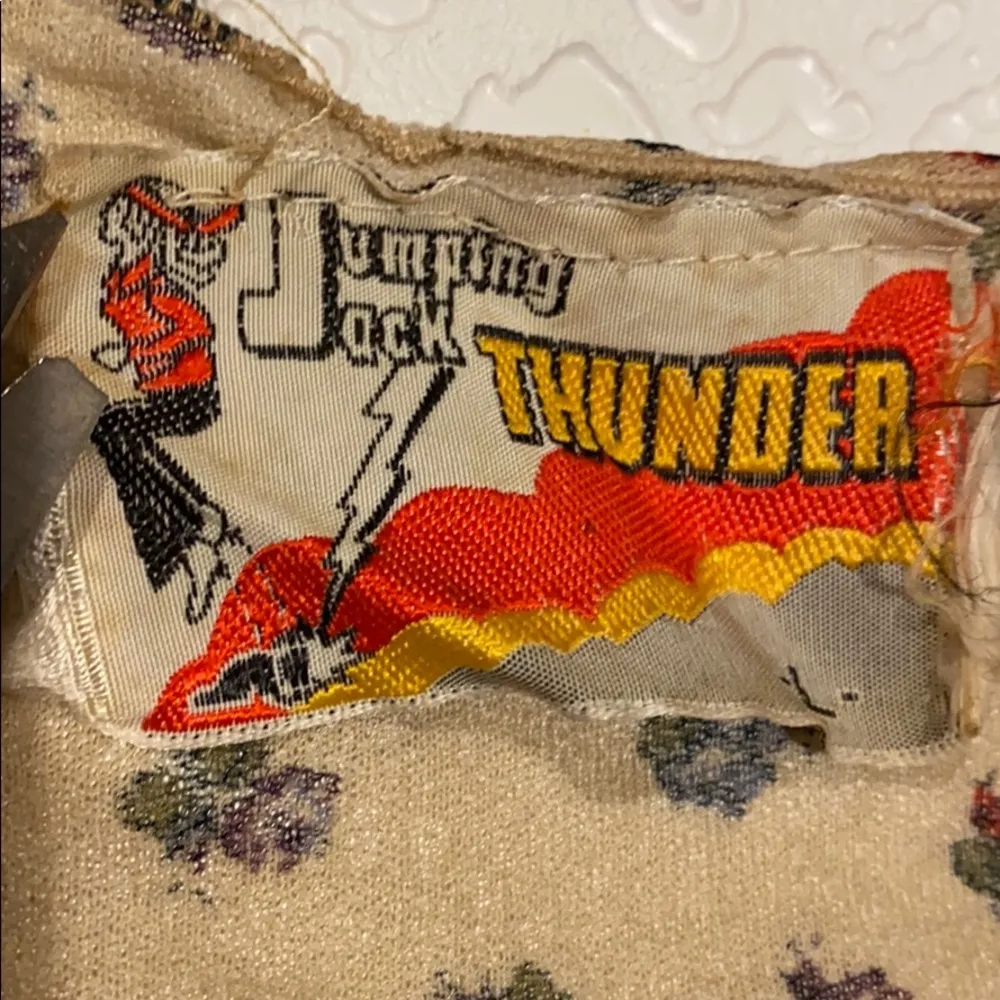 70’s Vintage 1970’s Handkerchief Vest Jumping Jack - Image 8