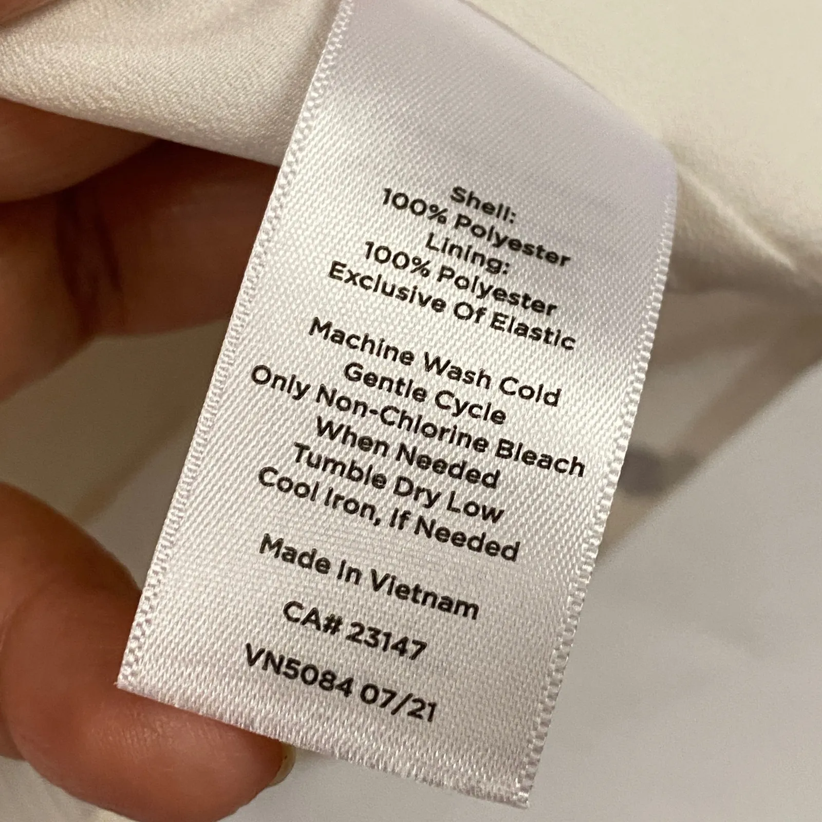 Talbots Plus Cream Silver Polka Dot Ruffle Neck Blouse Top Shirt 2X Office Work - Image 6