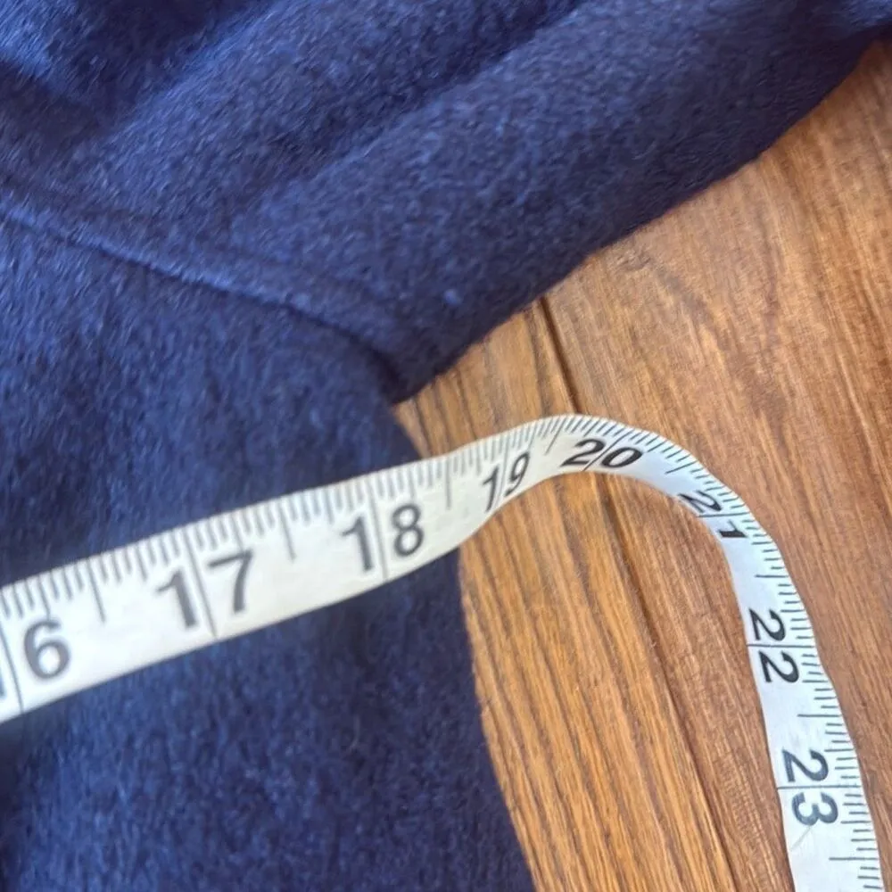 Free People Sargent Military style wool navy peacoat M - Image 8