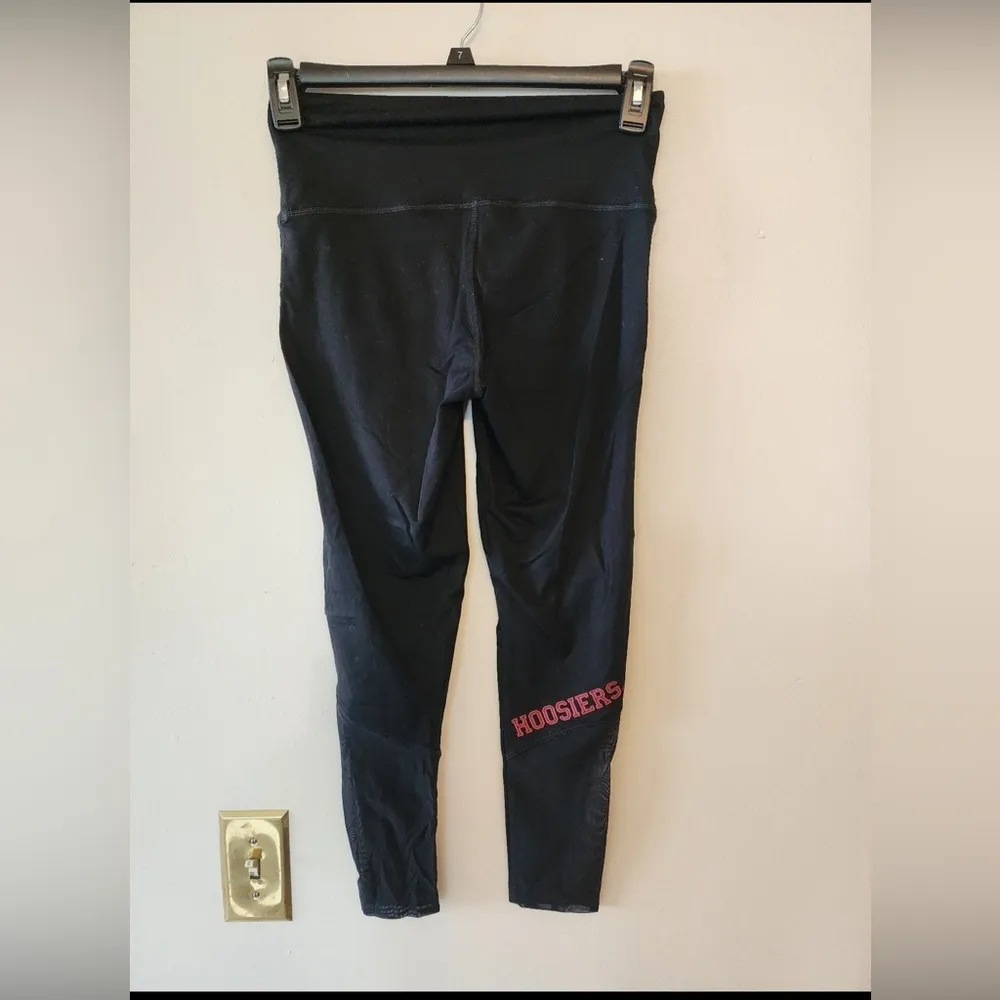 VS PINK Indiana University IU Hoosiers Ultimate Active Yoga Legging Mesh 3/4 S - Image 4